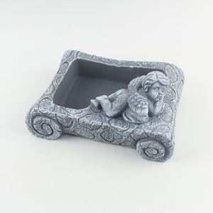 Maceta Económica para Exteriores, Duradera, de Cemento y Hormigón, para Jardín, con Diseño Moderno, para Cultivo en Invernadero - Product Image 3