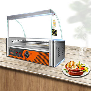 Machine professionnelle de gril de hot-dog/hotdog/saucisse de bonne utilisation de production - Product Image 6