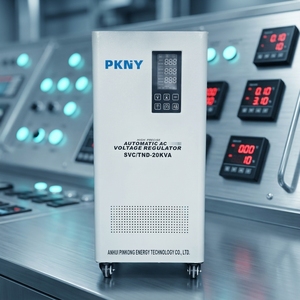 เครื่องปรับแรงดันไฟฟ้าแบบเซอร์โวมอเตอร์ PKNY Factory <span class=keywords><strong>Outlet</strong></span> รุ่น AVR เฟสเดียว AC SVC 10-60KVA 50/60Hz - Product Image 1