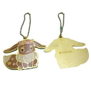 Porte-clés Anime Personnalisé en Alliage Moulé Sous Pression, Pendentif Métallique Électroplaqué Or, Nickel, Cuivre, Taille Personnalisée, Cadeau Promotionnel - Product Image 5