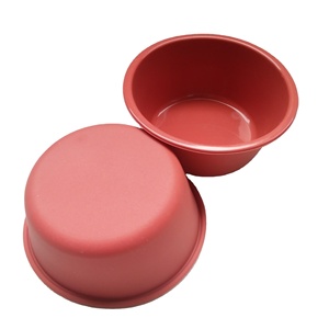 Moldes redondos de silicona <span class=keywords><strong>Jumbo</strong></span> personalizados antiadherentes sin BPA de grado alimenticio para magdalenas, <span class=keywords><strong>molde</strong></span> de pastel de silicona, moldes para tazas para hornear - Product Image 1