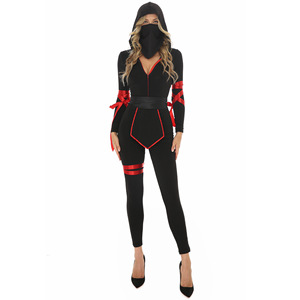 Disfraz <span class=keywords><strong>de</strong></span> <span class=keywords><strong>Ninja</strong></span> para <span class=keywords><strong>Mujer</strong></span> Adulta para Fiesta <span class=keywords><strong>de</strong></span> Cosplay TRAD-001 - Product Image 1