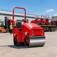 Rouleau compresseur hydraulique industriel certifié EPA, 5 tonnes, moteur diesel, facile d'entretien pour la construction de chaussées