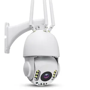 Câmera de segurança para cartão sim, venda quente de bom design 5mp, sem fio, 4g, zoom óptico de 30x, ptz ip, para casa ao ar livre cctv câmera de vigilância