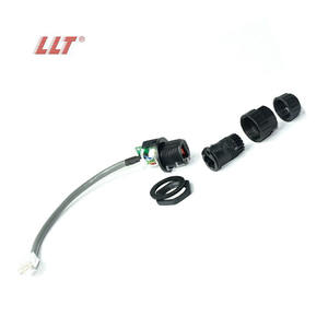 Llt Fabriek Prijs M19 8P 8c Vrouwelijke Ip67 Metalen Kabel Waterdichte <span class=keywords><strong>Rj45</strong></span> Connector Voor Netwerk - Product Image 6