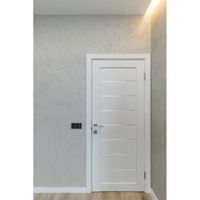Porte intérieure en bois massif Prima High Gloss, porte battante de luxe pour chambre à coucher, pour villa