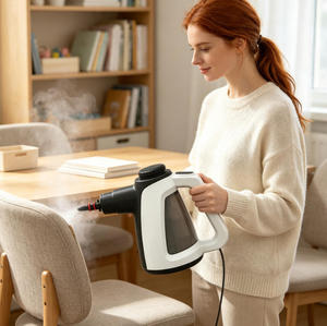 Nettoyeur vapeur portable, nettoyeur vapeur électrique pour le nettoyage des surfaces des armoires de cuisine - Product Image 6