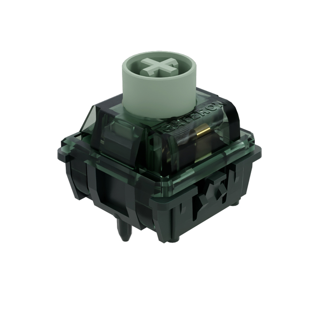GATERON Magnetic Jade Emerald Tactile HE Switch RGB Gaming Mechanical DIY Gaming Customized Hall Sensor Keyboard Switch