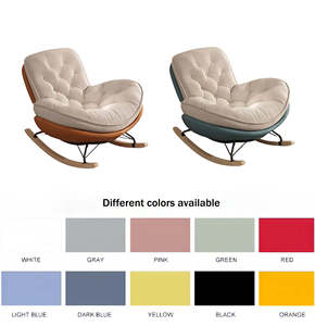 Sillón Reclinable Moderno con Estructura Metálica, Silla Penguin, Sofá Relajante para Sala de Estar, Dormitorio, Muebles para el Hogar - Product Image 6