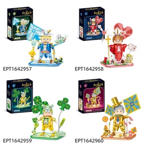 Série EPT Poker Kingdom, mini blocs de construction, figurines de collection, <span class=keywords><strong>puzzle</strong></span> <span class=keywords><strong>3D</strong></span>, <span class=keywords><strong>jouet</strong></span> de construction pour enfants et adultes, décoration de bureau - Product Image 4