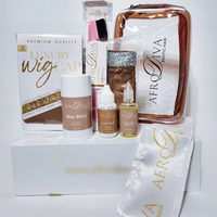 Kit d'installation de perruques OEM : Colle liquide pour perruques, cire en gel, gel pour tresses, colle forte et imperméable