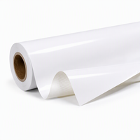 Rouleau de vinyle PVC auto-adhésif, résistant aux basses températures (-30°C), haute adhérence, brillant ou mat, imperméable, résistant aux UV, 140 g/m², matériau OEM