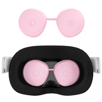 Étui de protection d'objectif en TPU pour Oculus pour Meta Quest 2/3s Écran de tête Accessoires VR pour accessoires de jeu