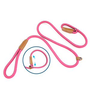 Cuerda de poliéster de PU de alta calidad personalizada, cómoda, ajustable, duradera, para mascotas, conjunto de <span class=keywords><strong>collar</strong></span> de correa de perro - Product Image 4