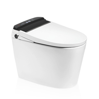Aodi 110V/220V Toilette de luxe à chasse automatique Toilette électrique intelligente Toilette intelligente monobloc