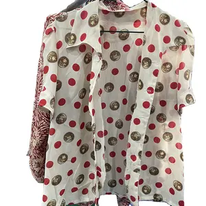 Camisa de algodón usada para Mujer | Moda elegante, sostenible, ligera e hipoalergénica, ideal para oficina o salidas de fin de semana