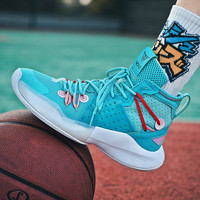 Chaussures de sport d'extérieur de qualité supérieure, baskets de basketball à semelle solide, design tendance, chaussures de basketball montantes pour hommes