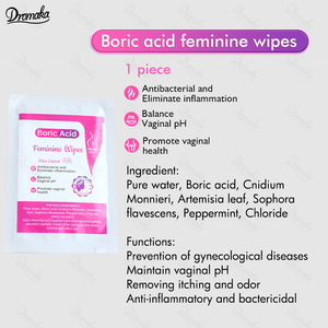 Bán buôn thuốc đạn axit boric có tính axit nữ tính rửa axit boric loạt sản phẩm vệ sinh nữ tính - Product Image 6