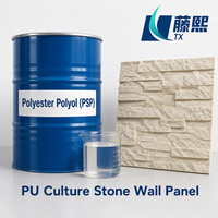Polyol de polyester PSP de qualité supérieure pour la production de panneaux muraux décoratifs légers en pierre PU