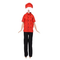 Nouvelle Robe de Poupée Tendance de 11 Pouces, Jupe à Bretelles, Vêtements de Chef pour Hommes et Femmes de 30 cm, Plusieurs Styles