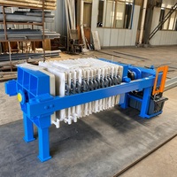 Presse à filtre à plaques et cadres haute efficacité pour usine, petit équipement de traitement des boues et des eaux usées, diaphragme automatique pour boues