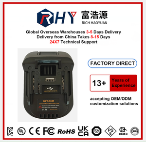<span class=keywords><strong>Adaptateur</strong></span> de <span class=keywords><strong>batterie</strong></span> BPS18M pour batteries lithium-ion <span class=keywords><strong>Black</strong></span> <span class=keywords><strong>Decker</strong></span> Porter-Cable Stanley 20V, conversion en <span class=keywords><strong>batterie</strong></span> Li-ion BL1830 BL1840 - Product Image 1