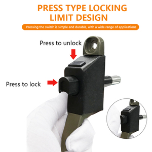 חלון נעילה מודרני של משיכה חלון משיכה ידיות פתיחה ידיות עבור חלונות אלומיניום-פלדה & upvc עם ידית פלדה & מתכת - Product Image 5