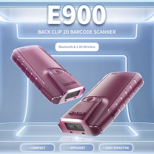 Netum portátil para Blue tooth 2D escáner de código de barras Clip trasero inalámbrico 1D 2D código de lector QR para código de matriz de datos PDF417 - Product Image 2