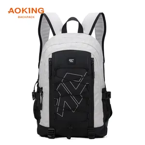 Aoking 2024 nuevo estilo de gran capacidad mochila ligera mochila escolar mochila plegable Mochila deportiva informal al aire libre