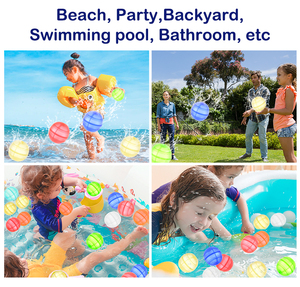 Nuovo Design autosigillante in Silicone palloncini per bombe d'acqua riutilizzabili a riempimento rapido chiuso piscina riutilizzabile giochi da spiaggia per bambini natale - Product Image 5