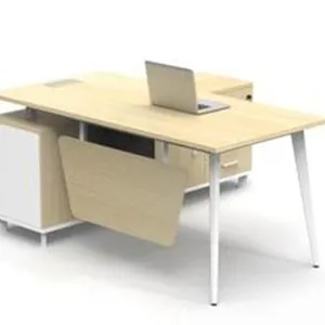 매니저 책상 강철 구조를 위한 현대 사무용 가구 행정상