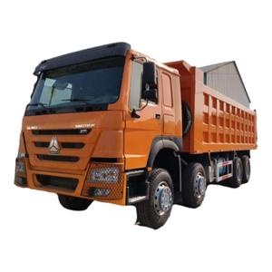 รถดัมพ์หนัก Sinotruk Howo 8X4 ขนาด 30 ตัน สำหรับงานก่อสร้าง สภาพใหม่ ใช้เชื้อเพลิงดีเซล ยูโร 5 พวงมาลัยซ้าย ขายในซูดาน - Product Image 1