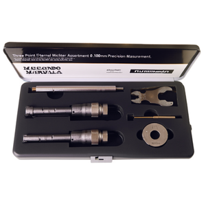 Three Point Internal <b>Micrometer</b> Assortment 0 100mm Precision Measurement Tool Set - Product Image 2