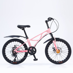 Vélo pour enfants de 20 pouces, bleu clair, cadre intégré, vélo de montagne à vitesses pour enfants de 8 à 13 ans - Product Image 4