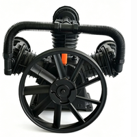 Tête de pompe de compresseur d'air haute efficacité à coque en fer W-3090, 3 cylindres, 5,5 kW/7,5 CV