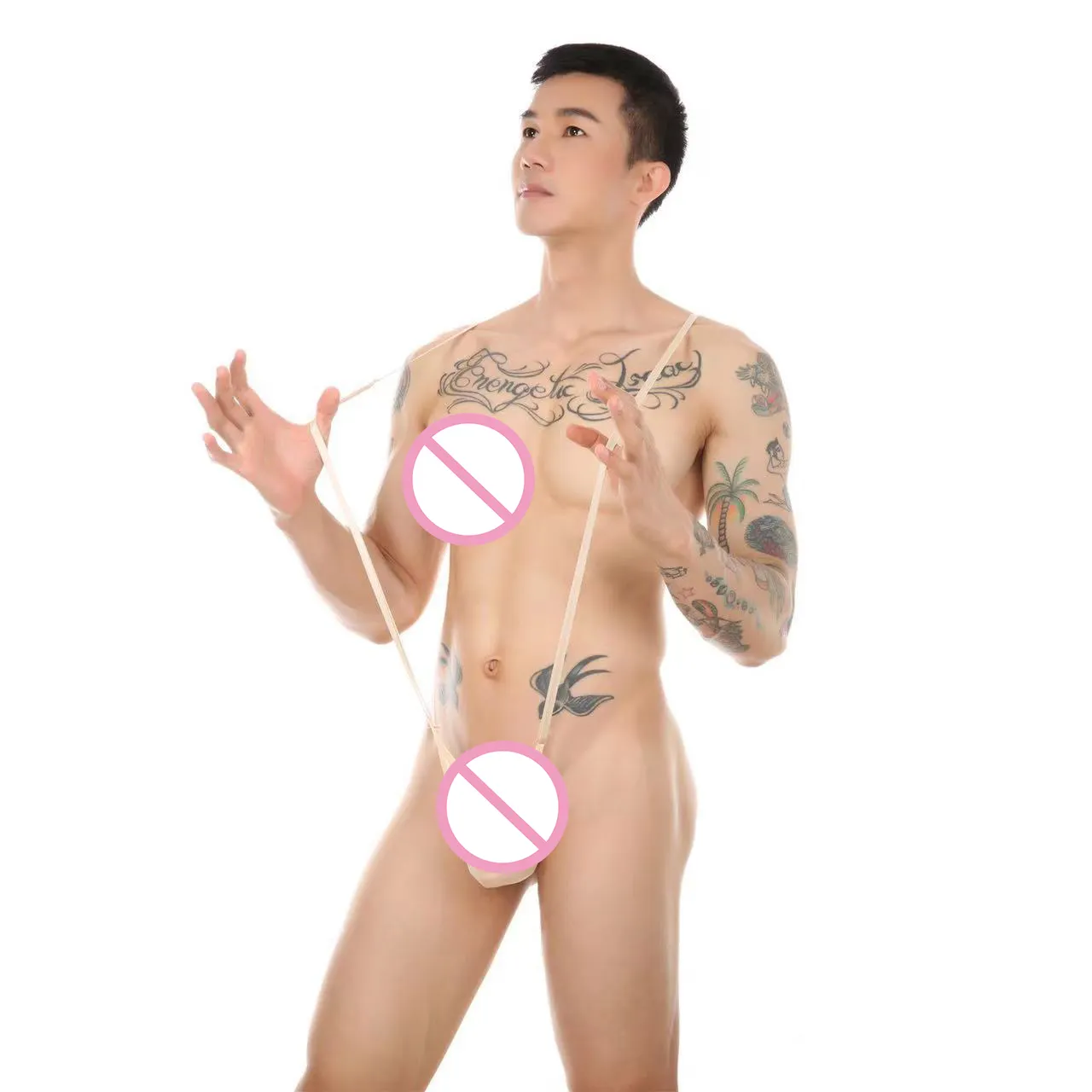 Body Sexy pour hommes, String dos nu, Design Gay, vente en gros