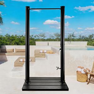 <span class=keywords><strong>Douche</strong></span> de jardin autonome CYEN 40L, nouvelle conception, économie <span class=keywords><strong>d</strong></span>'énergie, réservoir noir, <span class=keywords><strong>douche</strong></span> <span class=keywords><strong>solaire</strong></span> extérieure - Product Image 2