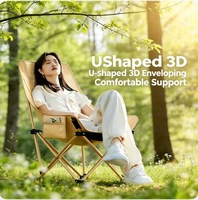 Chaise lune pliante portable, légère et confortable à dossier haut pour jardin, parc, plage, pêche, croquis, camping et loisirs