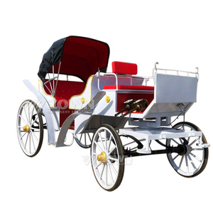 Voiture de tourisme électrique classique ZOWN, chariot royal sans chevaux, alimenté par batterie, pour zones touristiques, centres de villégiature et célébrations de mariage - Product Image 3