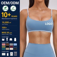 Soutien-gorge de sport respirant et décontracté à blocs de couleur pour femme, idéal pour le yoga, la gym et l'entraînement – Vêtements de sport personnalisés