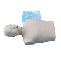 CPR100B maniquíes de medio cuerpo para adultos, simulador de entrenamiento médico de función completa, modelo anatómico de emergencia científica, escuelas