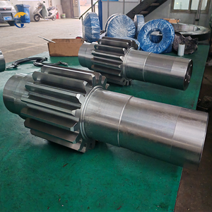 Custom <b>Large</b> Size High Helical Gear Shaft Drive Main Propeller Drive Shaft Helical OEM Drive Shaft Helical OEM - Product Image 1