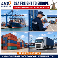 Transitaire Chine-Royaume-Uni, Logistique Internationale, Agent de Consolidation de Cargaison DDP, LCL, FCL, Livraison Rapide Porte-à-Porte