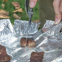 Tomaat Oem Roestvrij Staal Multifunctioneel Tafelmes Draagbaar Geschenkmes Outdoor Camping Opvouwbaar Servies