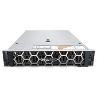 Serveur rack Dell PowerEdge R740 2U, processeur Xeon Silver 4214R 2,4 GHz, 64 Go de DDR4, 24 emplacements DDR4 DIMM, alimentation 750 W+, en stock