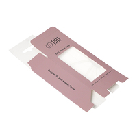 Boîtes en Cartes de Luxe Logo de Taille Personnalisée Feuille d'Or Chaude de Qualité Supérieure pour Emballage de Barre de Chocolat de Dubaï Boîte Cadeau Pliable avec Fenêtre Transparente