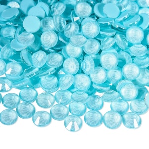 Venta al por mayor de fábrica: Piedras de cristal 100% con excelentes reseñas, parte trasera plana, fijación en frío, sin termofijación, diamantes de imitación de cristal para uñas y vasos. - Product Image 3