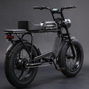 Logotipo personalizado OEM LOGO Electric Hybrid Bike E bike Bicicleta eléctrica de alto rendimiento con neumáticos gruesos bicicleta eléctrica - Product Image 3