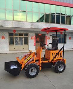 الرمال محمل مجرفة رفع رافعة شوكية شوكة المنصة النقالة radlader دافعة الثلج الطريق البناء البسيطة رافعة عجل - Product Image 5