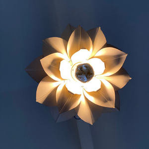 โคมไฟทรงพุ่มระบายอากาศแบบยกลงโคมไฟแขวน<span class=keywords><strong>ดอก</strong></span>ไม้โคมไฟ<span class=keywords><strong>ดอก</strong></span>ลิลลี่บานเครื่องจักรแบบไดนามิกโคมไฟระย้า - Product Image 1